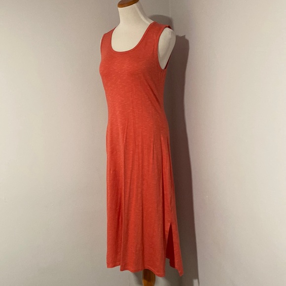 Toad&Co Coral Samba Paseo Midi Dress - Picture 2 of 6